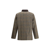 Barbour Green Wool Coat